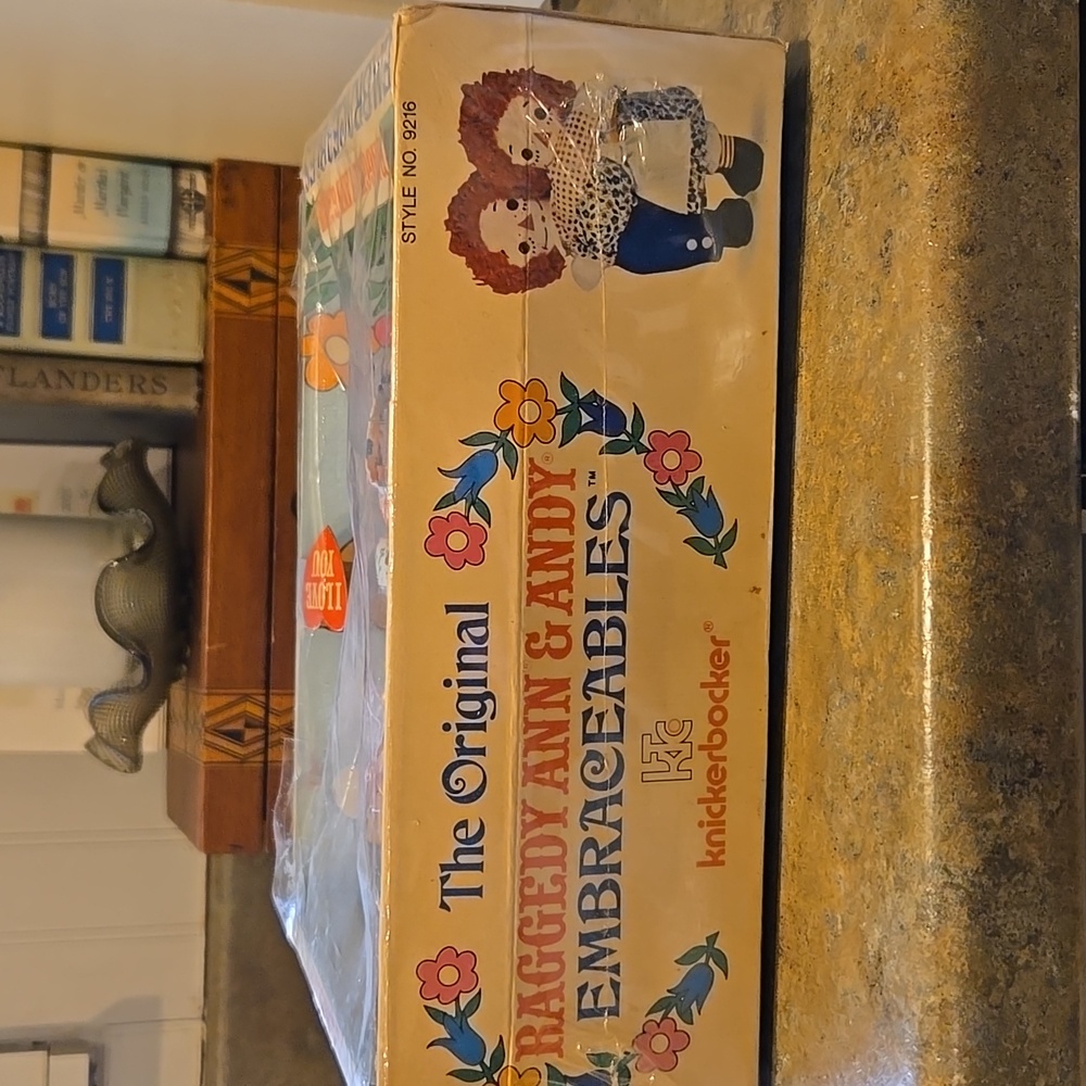 NIB Vintage 1970sRaggedy Ann & Andy Embraceables Dolls - Picture 4 of 5